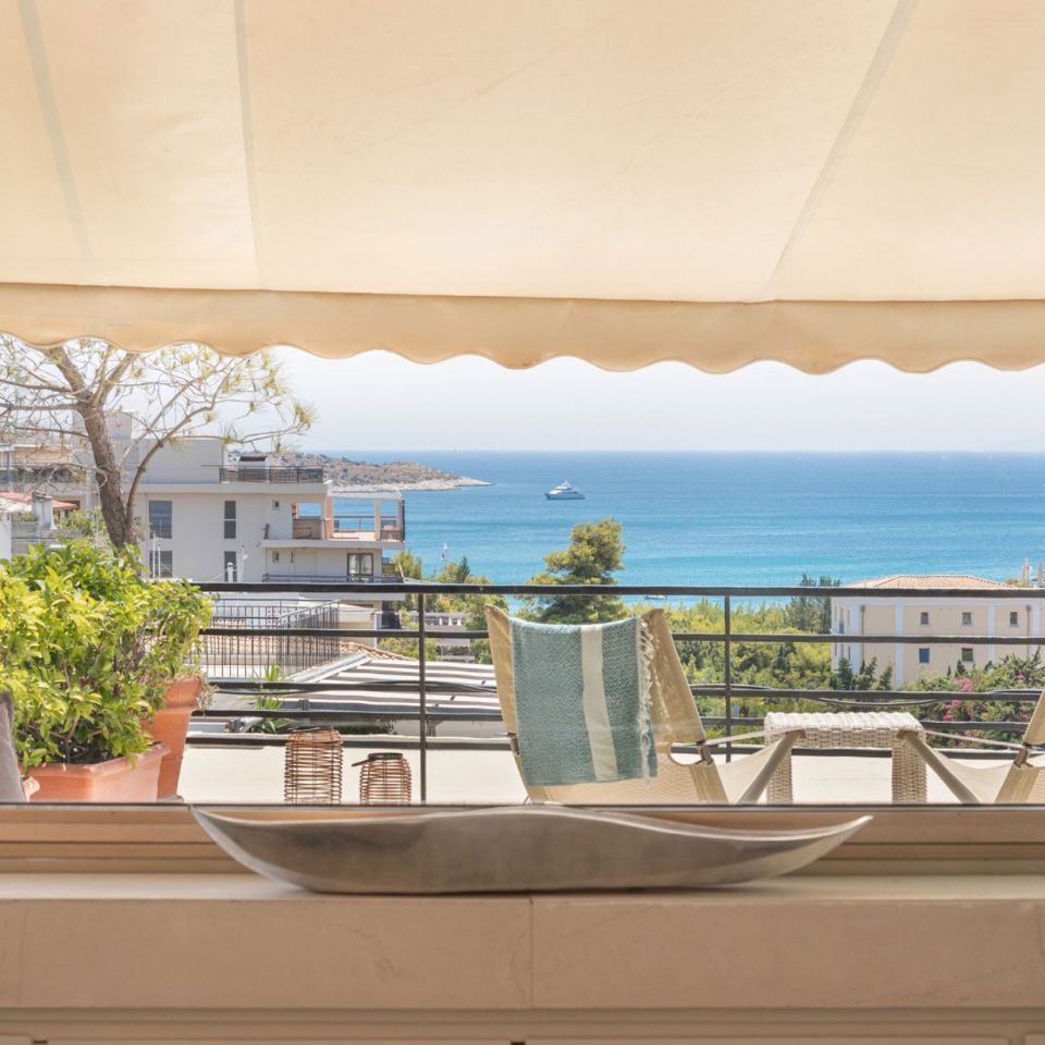 2BD Luxury Sea View Penthouse in Astir Beach